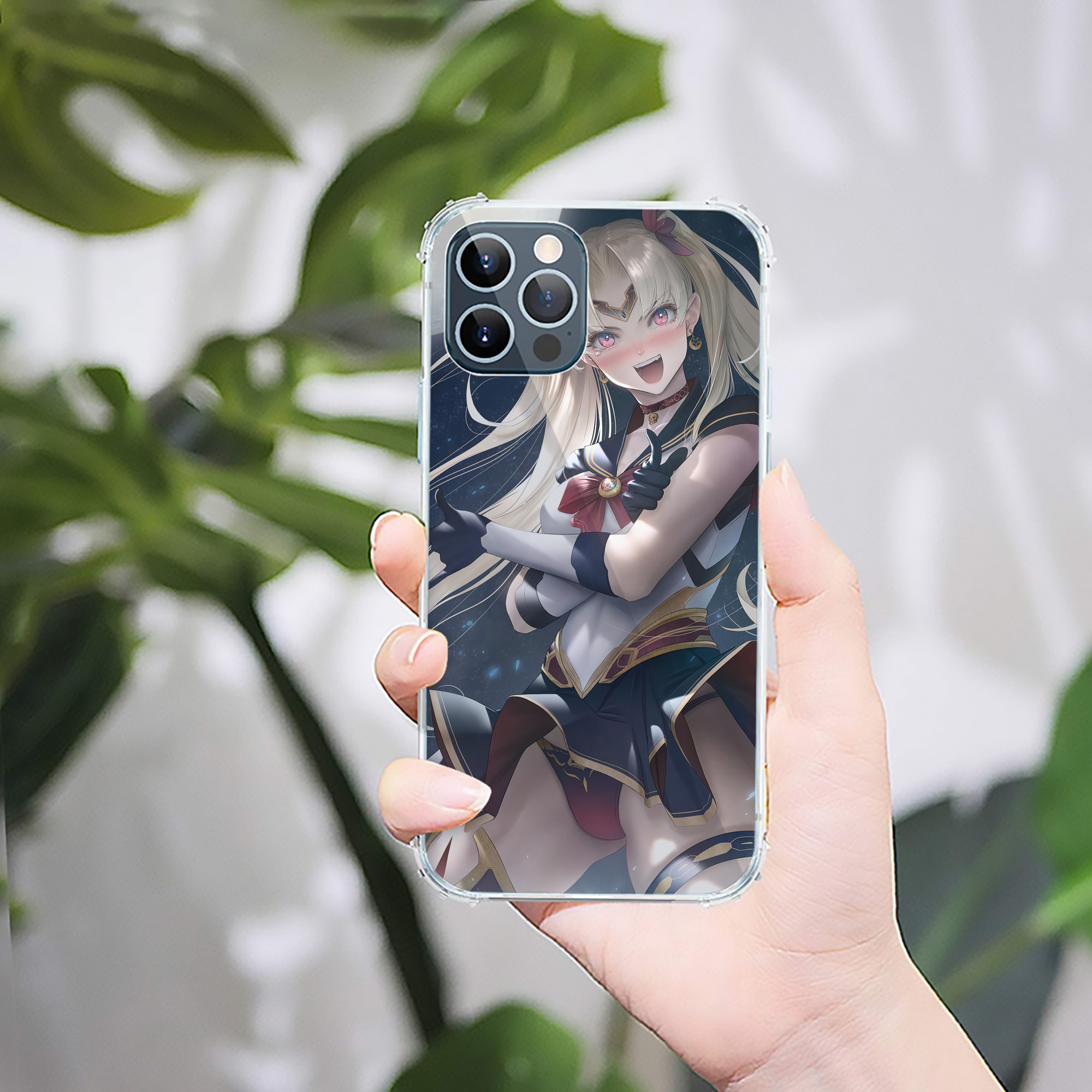 （画像用） 美少女戦士セーラームーン Sailor Moon 【iPhone 12シリーズ対応】透明スマホケース（クリアソフトケース）